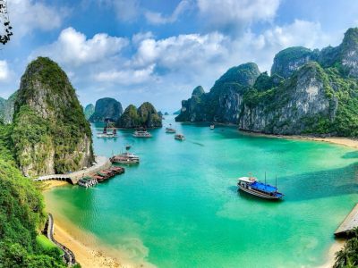 Ha Long Bay Vietnam groot
